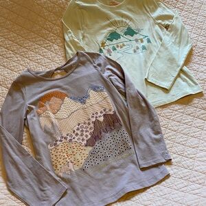 Cat & Jack Mountain Adventure Long Sleeve Tees